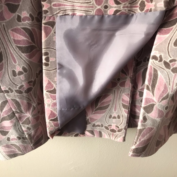 Velvet Retro Style Trench Coat - Picture 8 of 8